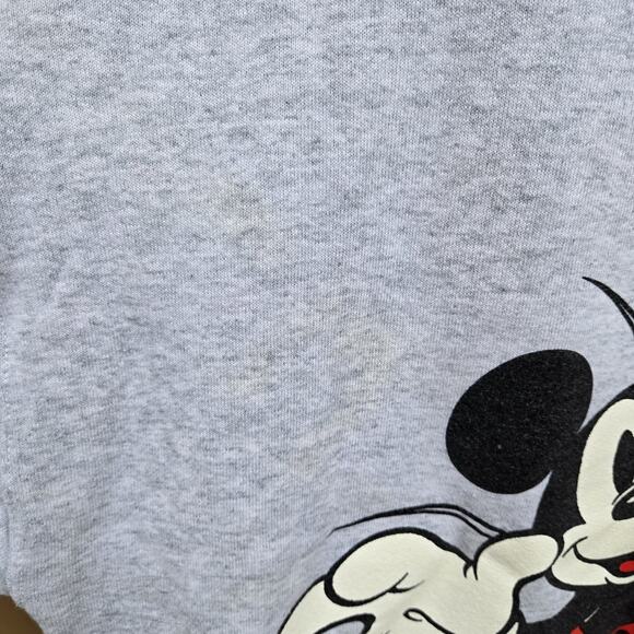 Vtg MICKEY & CO Mickey Mouse Bent Over Sweatshirt Size XL Disney USA - Picture 7 of 10